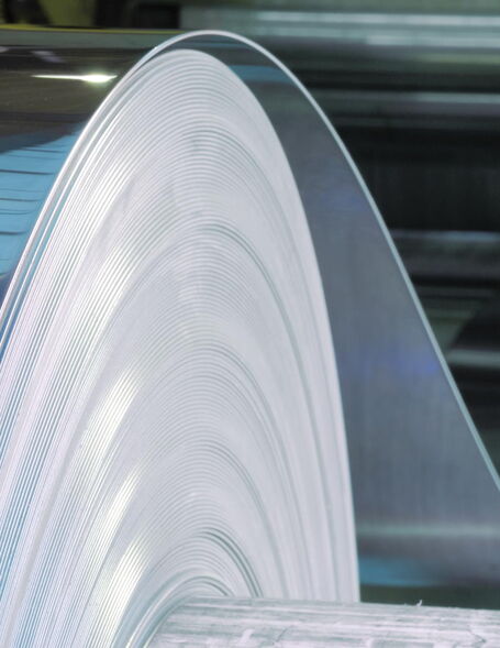 Stainless steel roller with surface protection