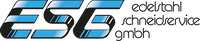 Logo - ESG Edelstahl-Schneidservice-GmbH with black writing